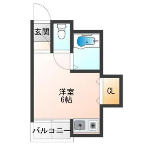 ハイツ恒栄【3階】の間取り
