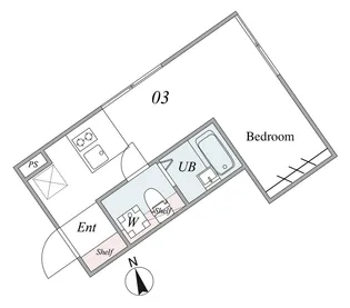 PREAS KAMATA【2階】の間取り