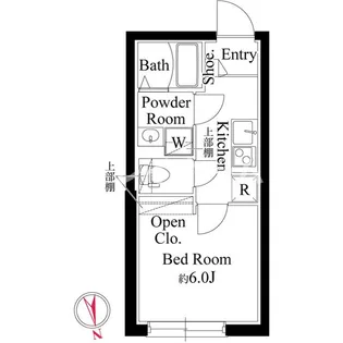 ルーム馬込の間取り