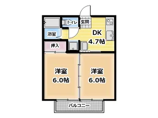 ルミネ【1階】の間取り