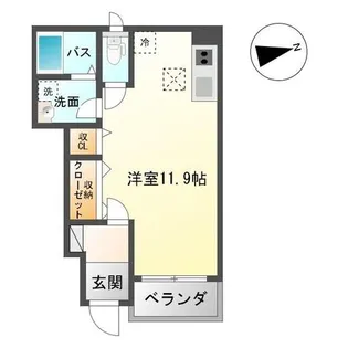 アレグリア【1階】の間取り