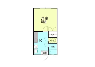 第3シャトーナツヤマ【3階】の間取り