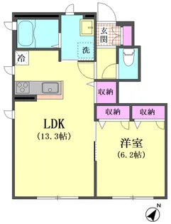 グラン・シャリオ【1階】の間取り