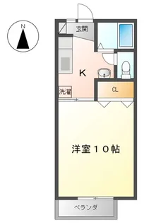 ハイム・エクセレンスB【2階】の間取り