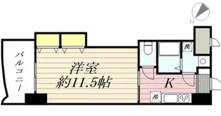 ロイヤル博多駅前【2階】の間取り