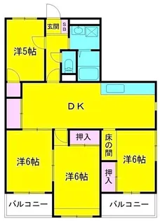 ハウズ【1階】の間取り