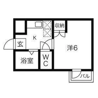 ビューパレス越路【3階】の間取り