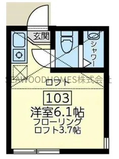 ユナイト金沢八景セシル・パウエル【1階】の間取り