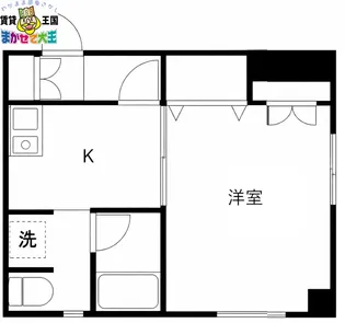 ウィング片淵【2階】の間取り