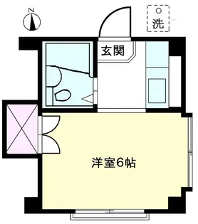 フラワーハイツ【3階】の間取り