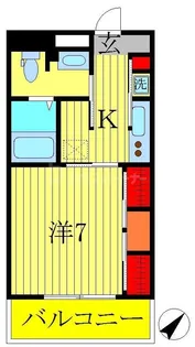 リブリ・柏中央【2階】の間取り