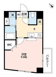 Arvita新屋敷【6階】の間取り