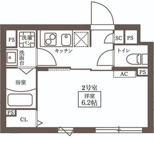 PRATIQUE Yoyogi【1階】の間取り