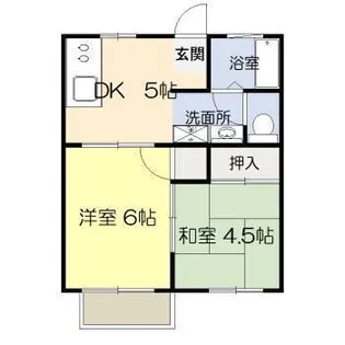 リブレ恒久 A棟【2階】の間取り