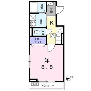 グランツ【1階】の間取り
