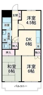 ロイヤルストーク【2階】の間取り