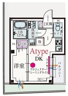 b’CASA調布SOUTH COURT 2nd【1階】の間取り