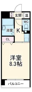 ブライティ助信【5階】の間取り