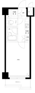 ルーブル武蔵小杉【7階】の間取り