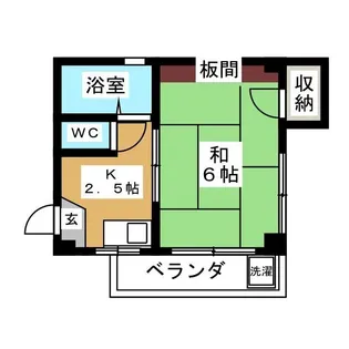 メゾン雨宮【3階】の間取り