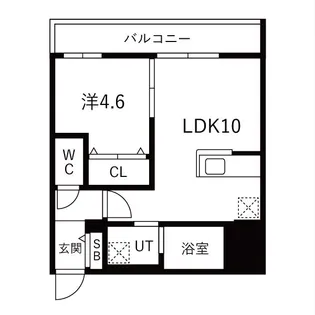 ASTER FLAX ASABU(アステール フラックス アサブ)【2階】の間取り