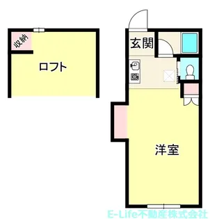グレートコースト帯山1・2【2階】の間取り