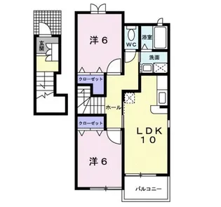 アルドーレIII【2階】の間取り