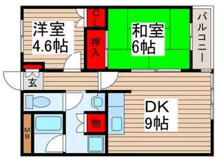 サンライトシーマ【3階】の間取り