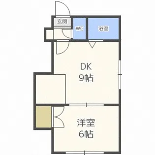 ブルーベル北17【3階】の間取り