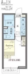 エルスタンザ平和台【1階】の間取り