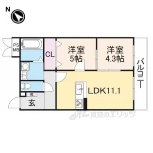 AAO【2階】の間取り