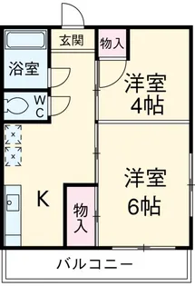 メゾン西千葉【6階】の間取り