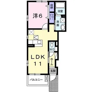 ビータ プラシード【1階】の間取り