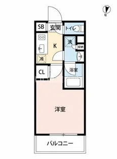 GRAND横濱山下町【10階】の間取り
