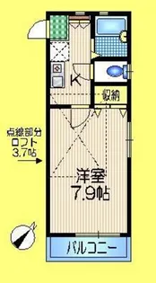メゾンK【2階】の間取り