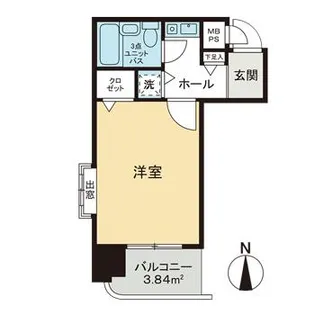 ライオンズマンション岐阜清本町【4階】の間取り