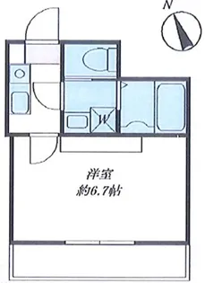 BS原木中山レジデンス【1階】の間取り