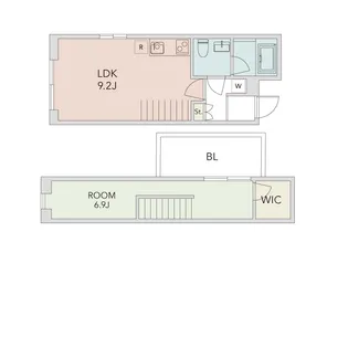 AZ Smart世田谷【5階】の間取り