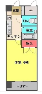 アーバンドエル豊岡【6階】の間取り