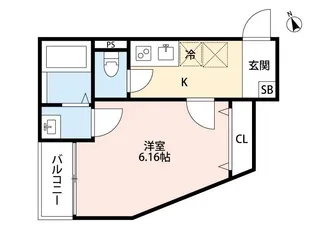 CRASTINE常盤平【3階】の間取り