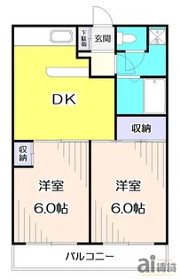 サンアベニュー富士・A【3階】の間取り