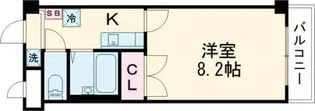 クレスト草津【10階】の間取り