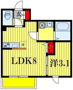 (仮称)グランアークスおおたかの森【1階】の間取り