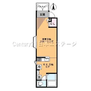 自由が丘MK21パートII【1階】の間取り