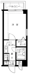 常盤台宝マンション【3階】の間取り