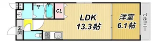 ラベンダーハイツ【3階】の間取り