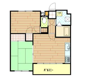 ピュアメゾン丸水【2階】の間取り