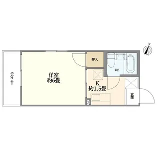 第一グリーンヒル【2階】の間取り