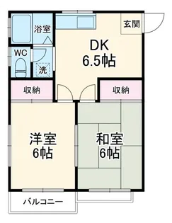 ドエル向山【2階】の間取り