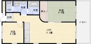 メゾン大邦国分【3階】の間取り